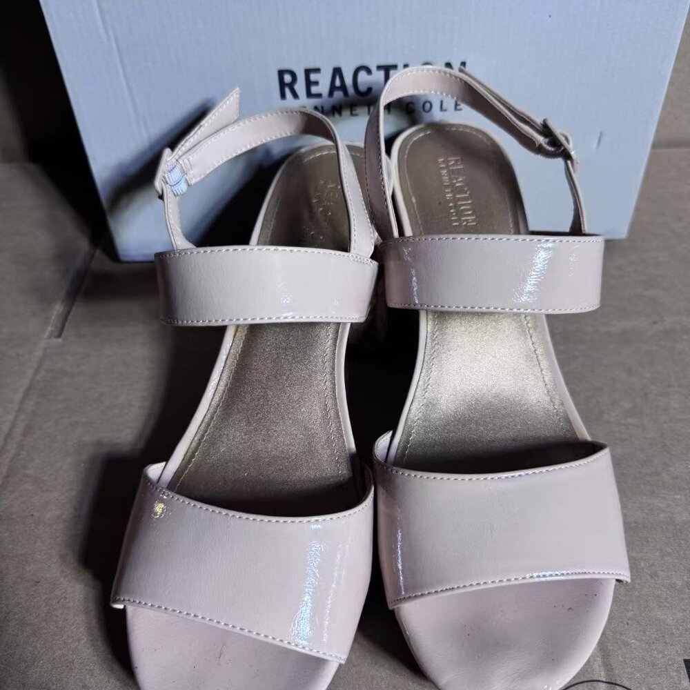 Kenneth Cole Reaction Women's Reebeka Platform Sandals Women's Shoes Size 11